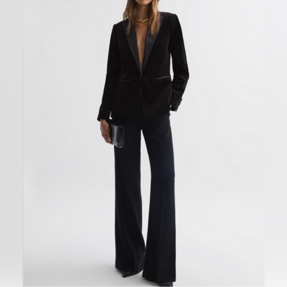 Reiss Velvet Blazer - Picture 1 of 11